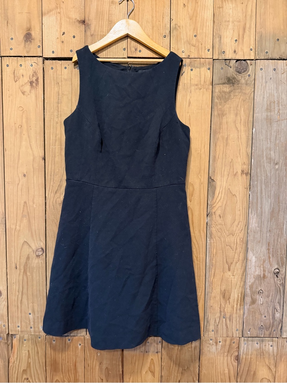 The Limited Black Sleeveless Fit-and-Flare Dress